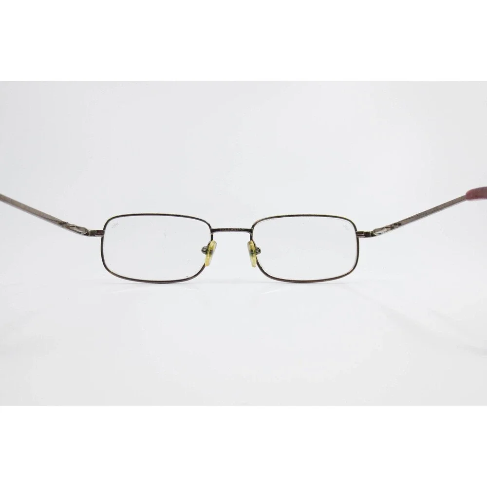 Hilco SG302 BRNZ Bronze Metal Rectangular Safety Glasses Frames 52-19-140
